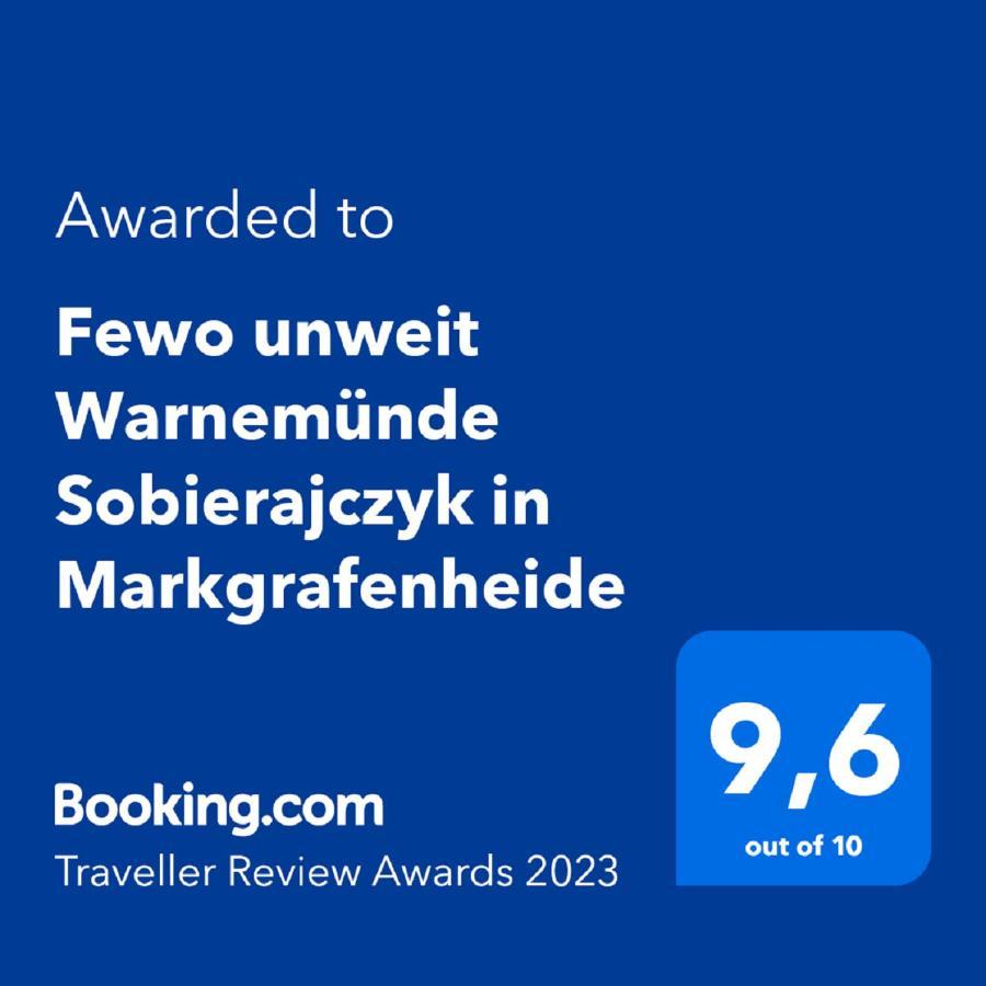 Fewo Unweit Warnemuende Sobierajczyk In Markgrafenheide ロストック エクステリア 写真